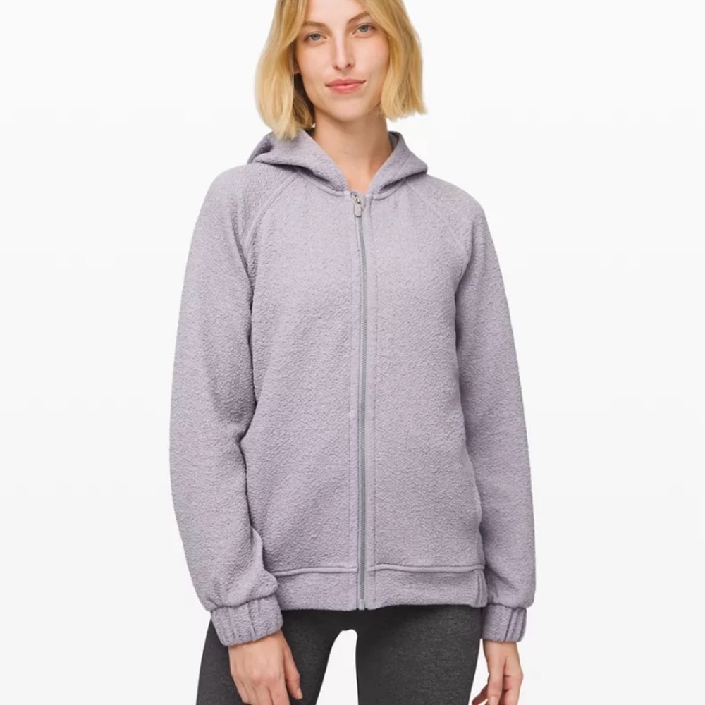 Lululemon Pave New Ways Full-Zip
Glacier Grey / White